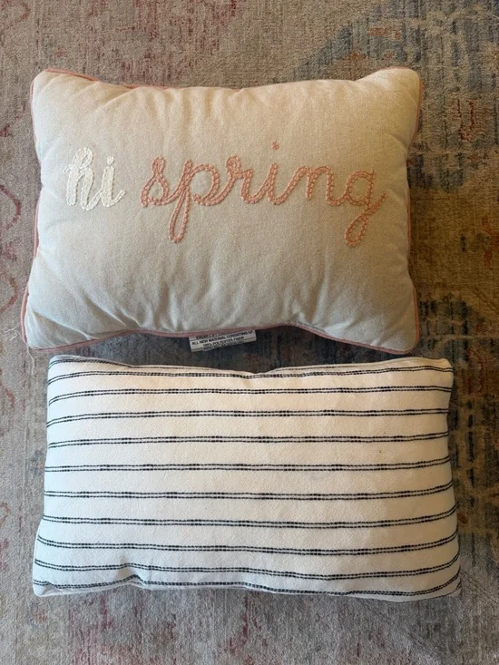 2 throw pillows - Picture 1 of 3